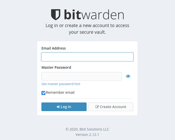 Bitwarden Login Bitwarden Login