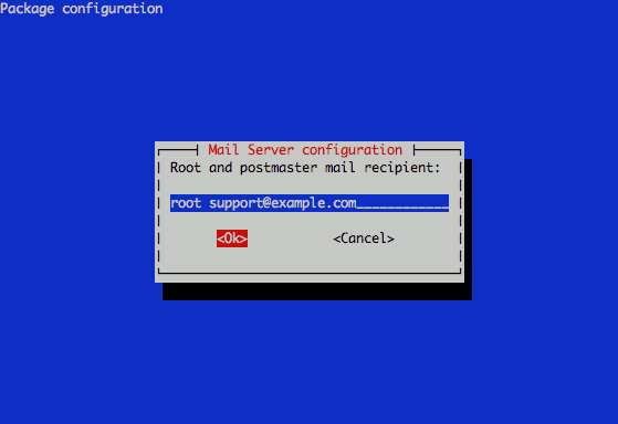 Exim postmaster configuration on Debian 6. Exim postmaster configuration on Debian 6.