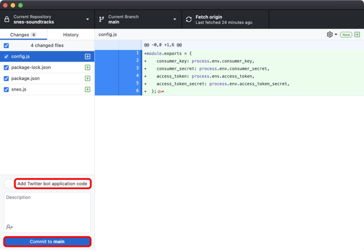 GitHub Desktop - Commit to main GitHub Desktop - Commit to main
